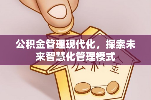 蓬溪公积金管理现代化，探索未来智慧化管理模式